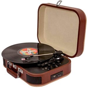 Toca-Discos Vinil Retrô Hills Marrom 48.400 Classic (CDs)