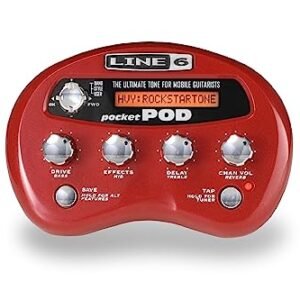 Processador de múltiplos efeitos de guitarra POD Line 6 Pocket, - Line 6 (CDs)