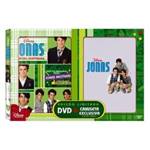 DVD - Jonas Brothers - 1a Temporada - Volume 2 + Camiseta (CDs)