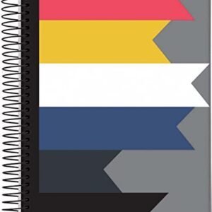 Caderno Espiral College CD 1 Matéria 80 Fls Essentials Retângulos Horizontais Jandaia (CDs)