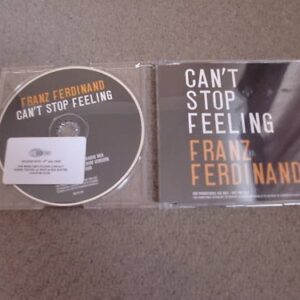 Franz Ferdinand - Can't Stop Feeling - 3 track - cds - PROMOTIONAL ITEM - rug331cdp (CDs)