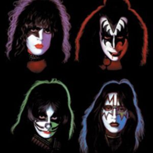 C&D Visionary Licenses Products Kiss 4 Heads Sticker (CDs)