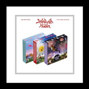 SEVENTEEN SEVENTEENTH HEAVEN 11th Mini Album Standard 3 Version SET CD+80p PhotoBook+12p Lyric Book+1ea Paper Art Kit+1ea Sticker+2p PhotoCard+1p Mini Card+Tracking Sealed SVT (CDs)