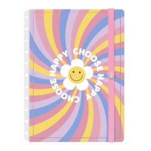 Capa e Contracapa Iscool Disc Para Caderno G Retro Choose Happy (CDs)