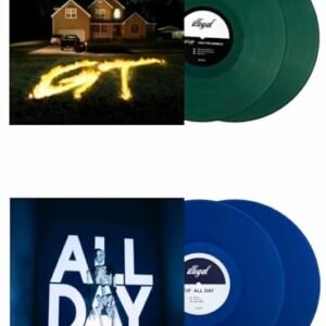 All Day Transparent Blue & Feed The Animals Transparent Green Exclusive ( Very Rare Bundle! ) ( Vinyl LP ) Girl Talk - Girl Talk (Discos de Vinil)