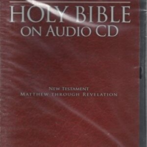 King James Version Holy Bible on MP3 audio CD(New Testament) by Braun media (2008-10-01) - Braun media (CDs)