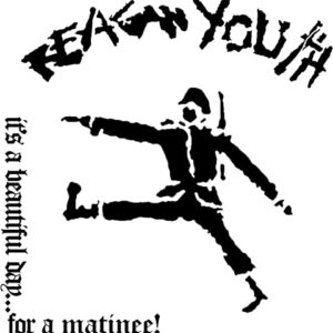 IT'S A BEAUTIFUL DAY...FOR A MATINEE! - BLACK AND WHITE SPLIT COLOR (Colored Vinyl, Black, White, Deluxe Edition - Reagan Youth (CDs)
