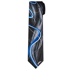Jerry Garcia Edição de colecionador masculina de flamenco com estampa de cobra no pulso, Azul, Extra Long 63 inch (CDs)