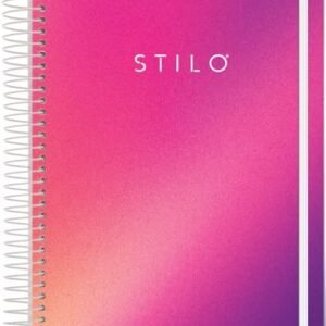 Jandaia - Caderno Espiral Univ CD 1 matéria 80Fls Stilo Rosa Dedrade (CDs)