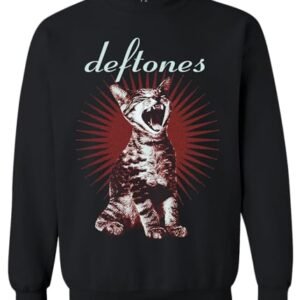 Deftones Moletom unissex adulto padrão como Linus gola redonda (CDs)