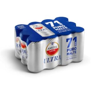 Amstel Ultra Cerveja Puro Malte, Pack 12 Latas 269ml (Cervejas)