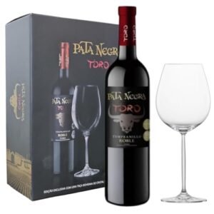 Vinho Tinto Pata Negra Toro 750ml Kit Com Taça de Cristal (Vinhos)