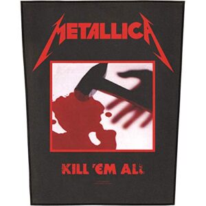 Metallica Patch masculino Kill 'Em All Back preto (CDs)