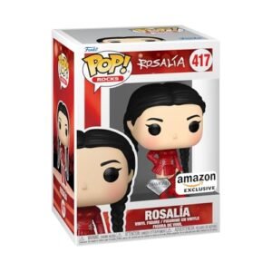 Funko Pop! Rocks: Rosalia (Bizcochito) (glitter de diamante), exclusivo da Amazon (Bonecos)