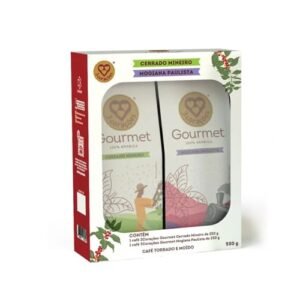 3 Corações Kit Café Gourmet Torrado e moído - Cerrado Mineiro e Mogiana Paulista, 2x250g (Café)