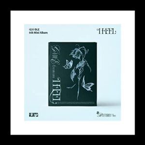 (G) I-DLE I FEEL 6th Mini Album CD+POB+Booklet+Lyric Paper+Photocard+Tracking Sealed GIDLE I-DLE (BUTTERFLY Version) (CDs)