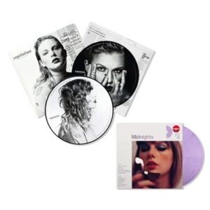 Taylor Swift Exclusive Dark Pop Vinyl Collection: Reputation + Midnights - Taylor Swift (Discos de Vinil)