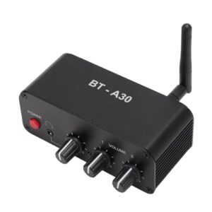 KIMISS Pré-amplificador de Som 20dB Dual Op Amp NE5532 Pré-amplificador Estéreo Com Porta de 3,5 Mm para Toca-discos Fono, Alto-falantes e Fones de Ouvido - HiFi o de Longo Alcance (Equipamentos)