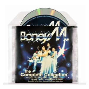 Tarifold Capa protetora de CD duplo com aba de fechamento e espaço para capas de CD – 50 mangas/pacote (10298) (CDs)