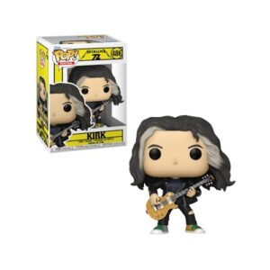 Candide, Boneco, Funko POP! Kirk, Rocks Metallica - 10 cm (Discos de Vinil)