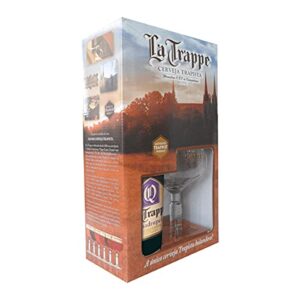 Kit La Trappe Quadruppel - 1 gfa 750 ml + 1 taça 250 ml La Trappe 750Ml (Cervejas)