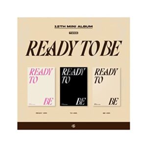 Twice - Ready to BE (12º miniálbum) CD + benefício de pré-venda + pôster dobrado (versão pronta.) (CDs)