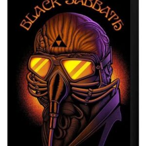 Quadro Banda Black Sabbath Arte Never Say Die! (CDs)