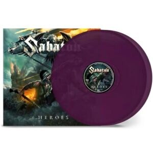 Heroes 10th Anniversary - Trans Violet - Sabaton (Discos de Vinil)