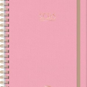 Jandaia - Agenda Planner Neo 175x242mm CD 80 fls Datada Semanal Office Collection Rosa - 2026 (CDs)