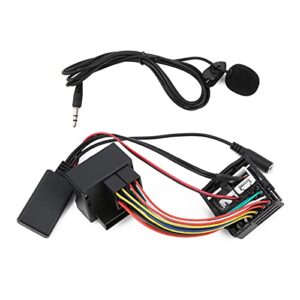 LiebeWH Adaptador de Microfone para RCD 310, Material ABS, Transmissão de áudio Confiável, Conveniência Plug-and-play, Acessório para Amantes de Música de Carro (Equipamentos)