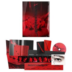 [DESIRE : UNLEASH] (MINE Ver.) Cover + CD-R + Seal Set + Photobook + Poster + Sticker + Mini Photo Piece + 2 Pin Badges + 4 Extra Photocards - ENHYPEN (CDs)