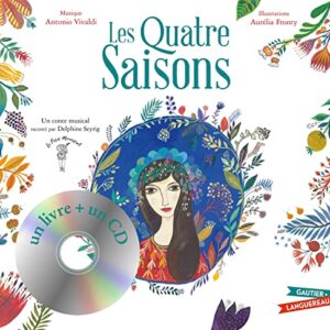 Les Quatre Saisons - Livre CD petit format - Frédéric, Claire (CDs)