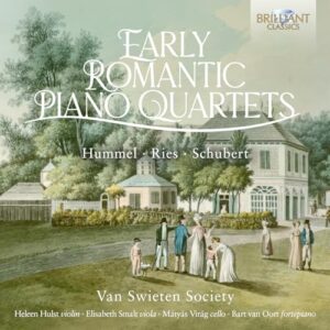 Early Romantic Piano Quartets by Hummel, Ries & Schubert - Van Swieten Society (CDs)