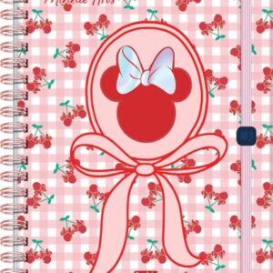 JandaIA - Caderno Neo com Pauta Inteligente College CD 80Fls Reposicionáveis - Minnie Arts (CDs)
