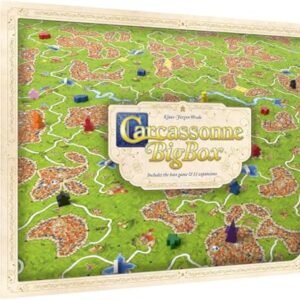 Z-Man Games Carcassonne Big Box (2022) | Jogo de Mesa | 6 Jogadores, 7+ Anos, 35 Minutos, Multicolorido (CDs)