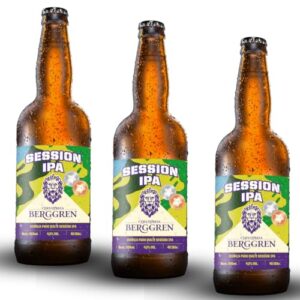 Cerveja Berggren Session IPA 500ml - 3 unidades (Cervejas)