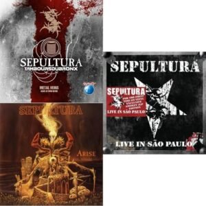 Metal Veins - Alive At Rock In Rio (Limited/2LP) & Live In Sao Paulo (2LP) & Arise (Expanded Edition) (Discos de Vinil)