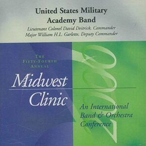 2000 Midwest Clinic: The United States Military Academy Band - The United States Military Academy Band (CDs)