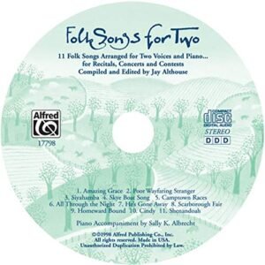 Folk Songs For Two CD Only (CDs)