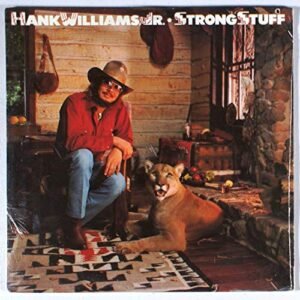 HANK WILLIAMS JR. strong stuff ELEKTRA 60223 (LP vinyl record) - Hank Williams Jr (Discos de Vinil)