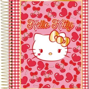 Jandaia - Caderno Espiral Universitário CD 1 Matéria 80 Fls Hello Kitty Cereja FSC (CDs)