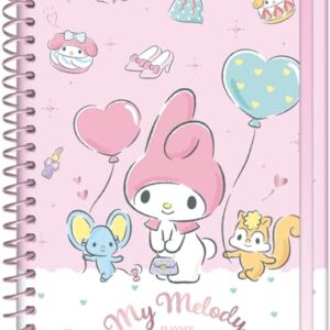 Jandaia - Planner Espiral 175X242mm CD 160Pgs My Melody Amigos e Balões 2026 FSC (CDs)
