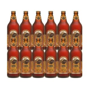Pack 12 unidades Cerveja Puro Malte Old Ale teor 6% 600ml Opa Bier (Cervejas)