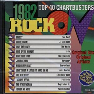 Rock On: 1982 [Audio CD] Various Artists; Toni Basil; J. Geils Band; The Motels; Asia; Stray Cats; Foreigner; Quarterflash; Juice Newton and Little River Band (CDs)