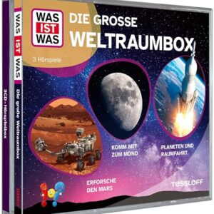 WAS IST WAS 3-CD Hörspielbox. Die große Weltraumbox - Tessloff Verlag Ragnar Tessloff GmbH & Co. KG (CDs)