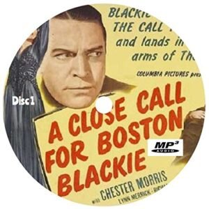 Boston Blackie Old Time Radio Mp3 3-cd's (195 Episodes) - Richard Kollmar (CDs)
