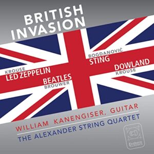 British Invasion - Bogdanovic / Brouwer / Alexander String Quartet (CDs)