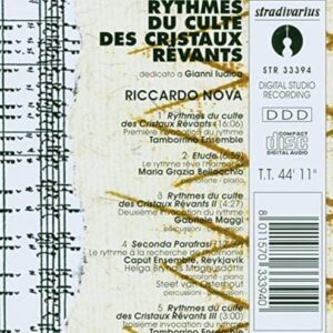Rythmes Du Culte Des Crisaux - Tamborrino Ensemble/Bellocchio (CDs)