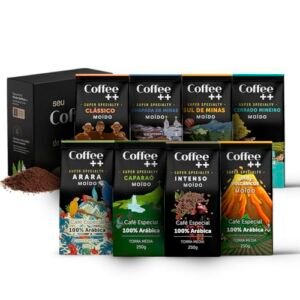 Kit 8 Pacotes Café Especial Moído Coffee Mais Variedades - 8 x 250 gramas (Café)