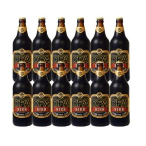 Pack 12 unidades Cerveja Puro Malte Porter 600ml 6% Opa Bier (Cervejas)
